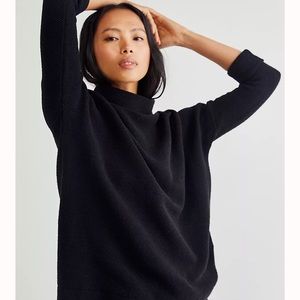 Free People Ottoman Slouchy Tunic, Black, Small